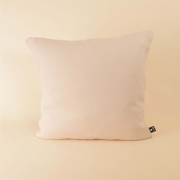 Soft knitted cushion cover 50x50 Vanilla